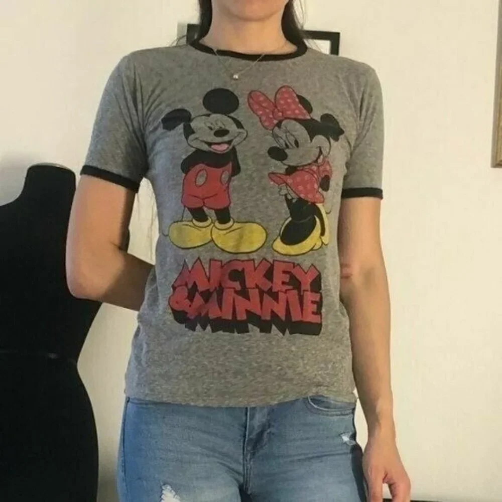 Mickey & Minnie Disney Short Sleeve Shirt - Picture 2 of 7